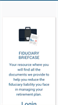 Mobile Screenshot of fiduciarybriefcase.com